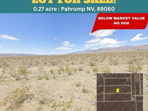 1661 W Dynamite Road , Pahrump, NV 89060
