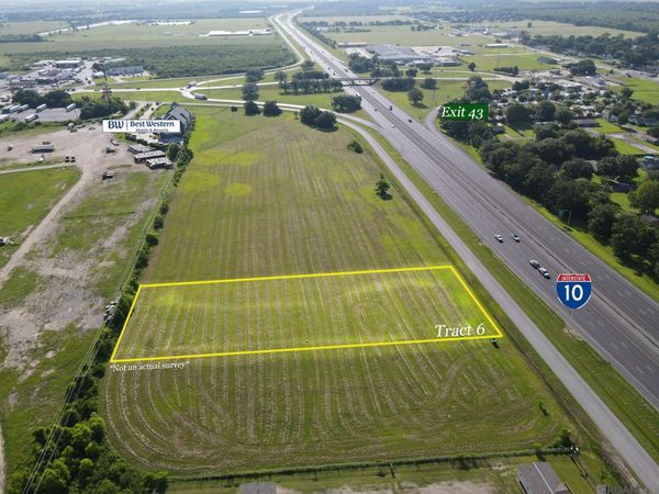 TBD Lot 6 I-10 Service Rd, Iowa, LA 70647