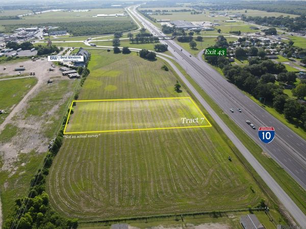 TBD Lot 7 I-10 Service Rd, Iowa, LA 70647