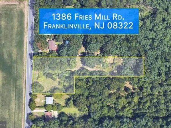 1386 FRIES MILL ROAD, FRANKLINVILLE, NJ 08322