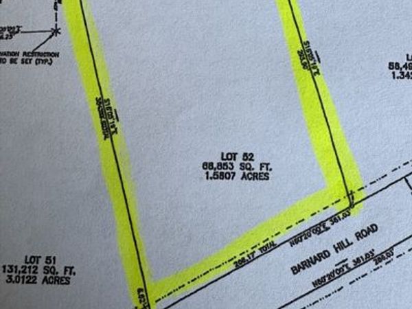 Lot 52A Barnard Hill Road, Boylston, MA 01505