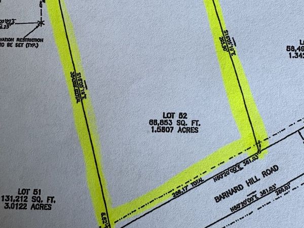Lot 52A Barnard Hill Road, Boylston, MA 01505