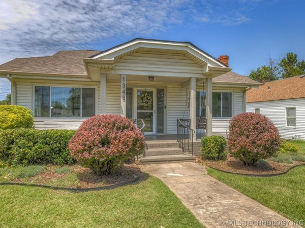 1348 S Indianapolis Avenue , Tulsa, OK 74112
