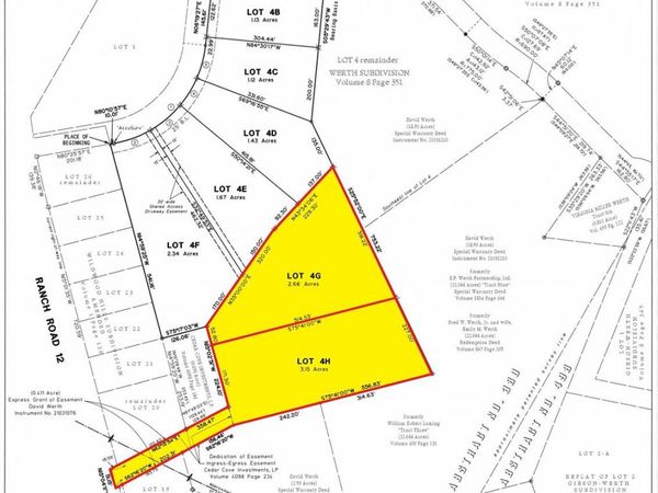 31858 RR 12, Unit Lot 4H & 4, Dripping Springs, TX 78620