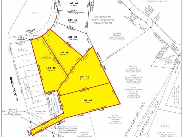 31858 RR 12, Unit Lots 4H-4G, Dripping Springs, TX 78620