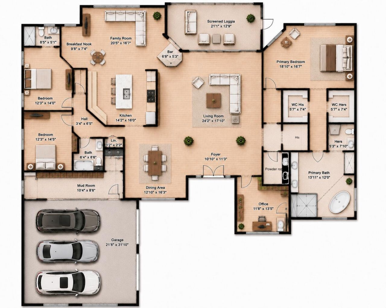 1697 Mayacoo Lakes Boulevard, West Palm Beach, FL 33411 Photo