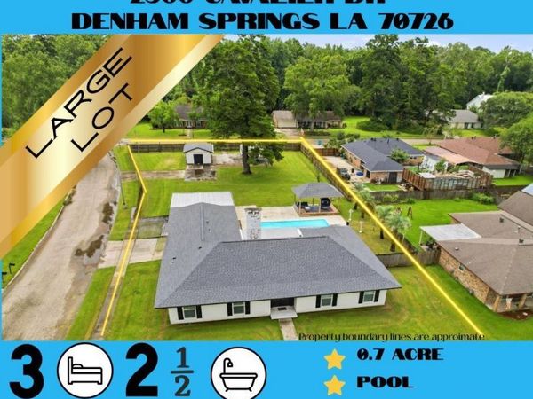 2500 Cavalier Dr, Denham Springs, LA 70726