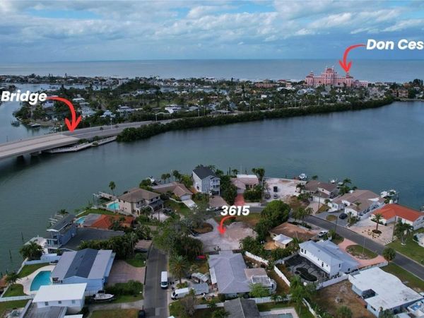 3615 BELLE VISTA DRIVE E , ST PETE BEACH, FL 33706