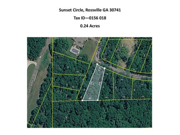 00000 Sunset Circle, Rossville, GA 30741