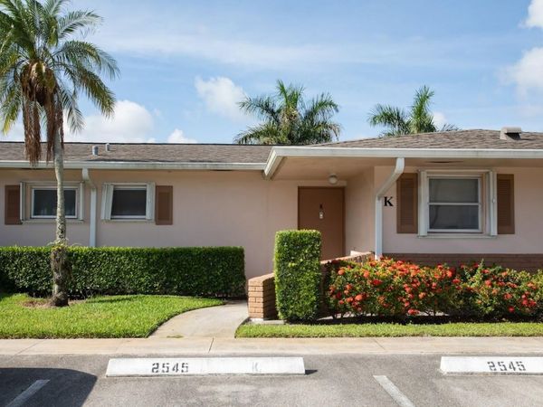 2545 Dudley Drive W, Unit K, West Palm Beach, FL 33415