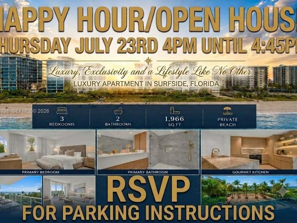 9201 Collins Ave (Remodel & Furniture), Unit 422, Surfside, FL 33154