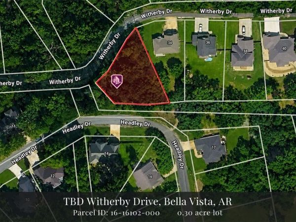 TBD Witherby Drive, Bella Vista, AR 72714