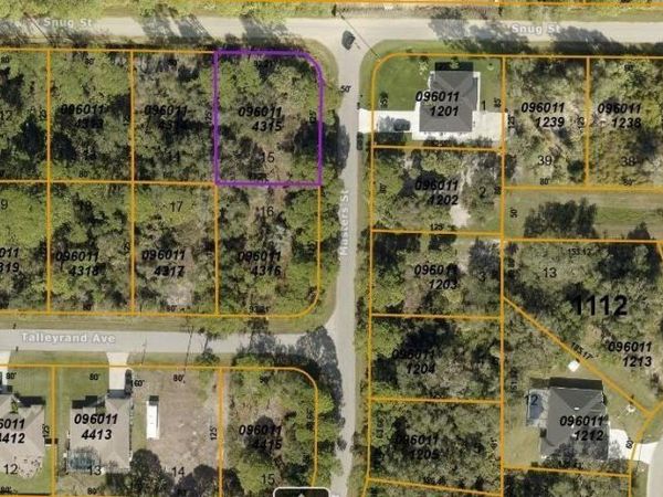 MASTERS STREET , NORTH PORT, FL 34286