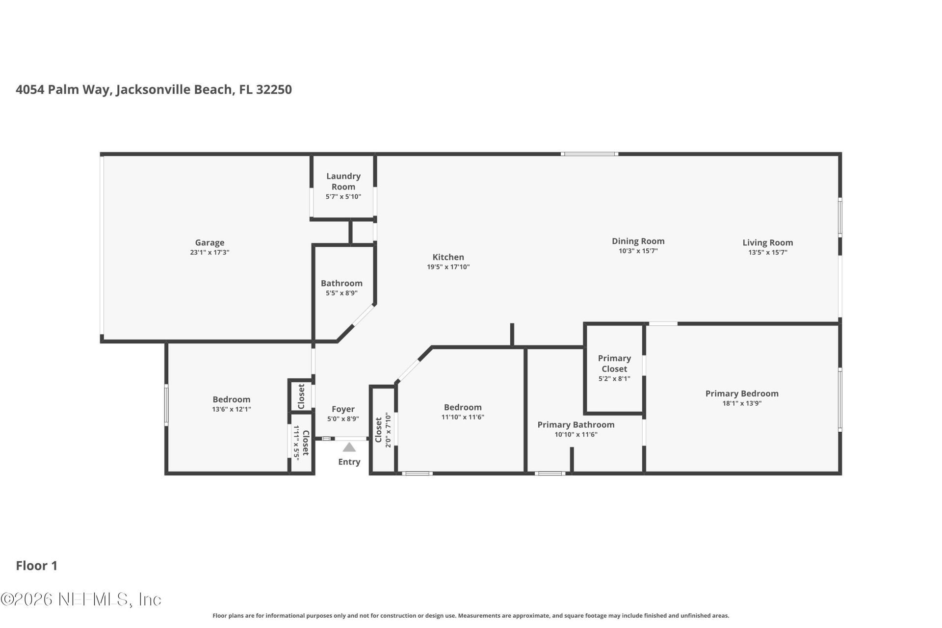 4054 Palm Way, Jacksonville Beach, FL 32250 Photo