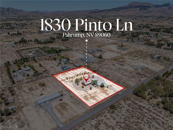 1830 Pinto Lane , Pahrump, NV 89060