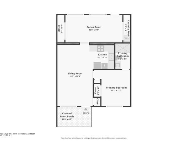 6721 E MCDOWELL Road, Unit D302, Scottsdale, AZ 85257