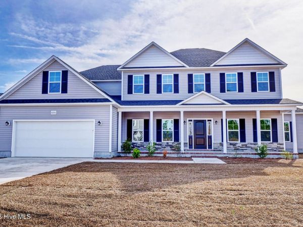 714 N Pebble Branch Court , Unit Lot 123, Holly Ridge, NC 28445