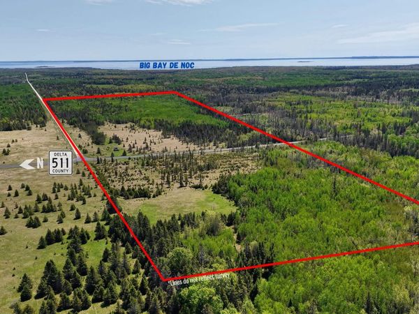 TBD Co Rd 511 / Y5 Rd Road, Bay De Noc Twp, MI 49878