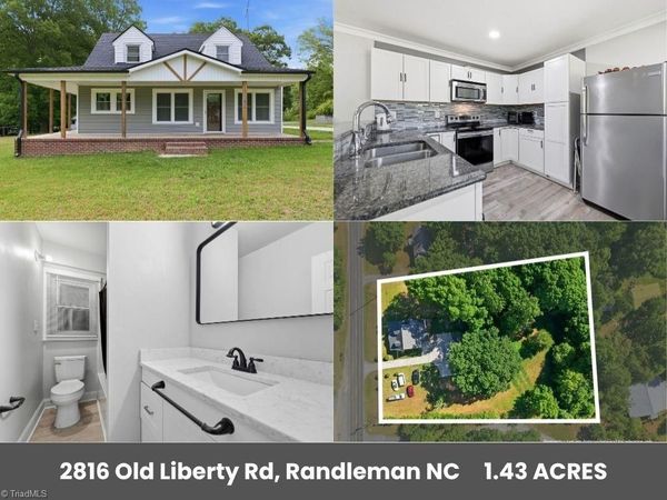2816 Old Liberty Road, Randleman, NC 27317