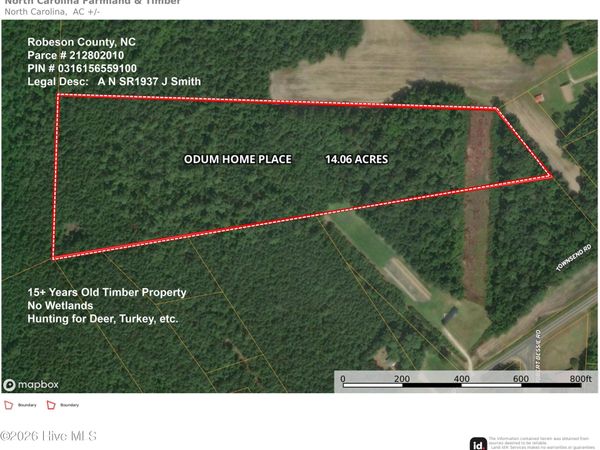 Lot 8 Odum Home Place Road, Saint Pauls, NC 28384