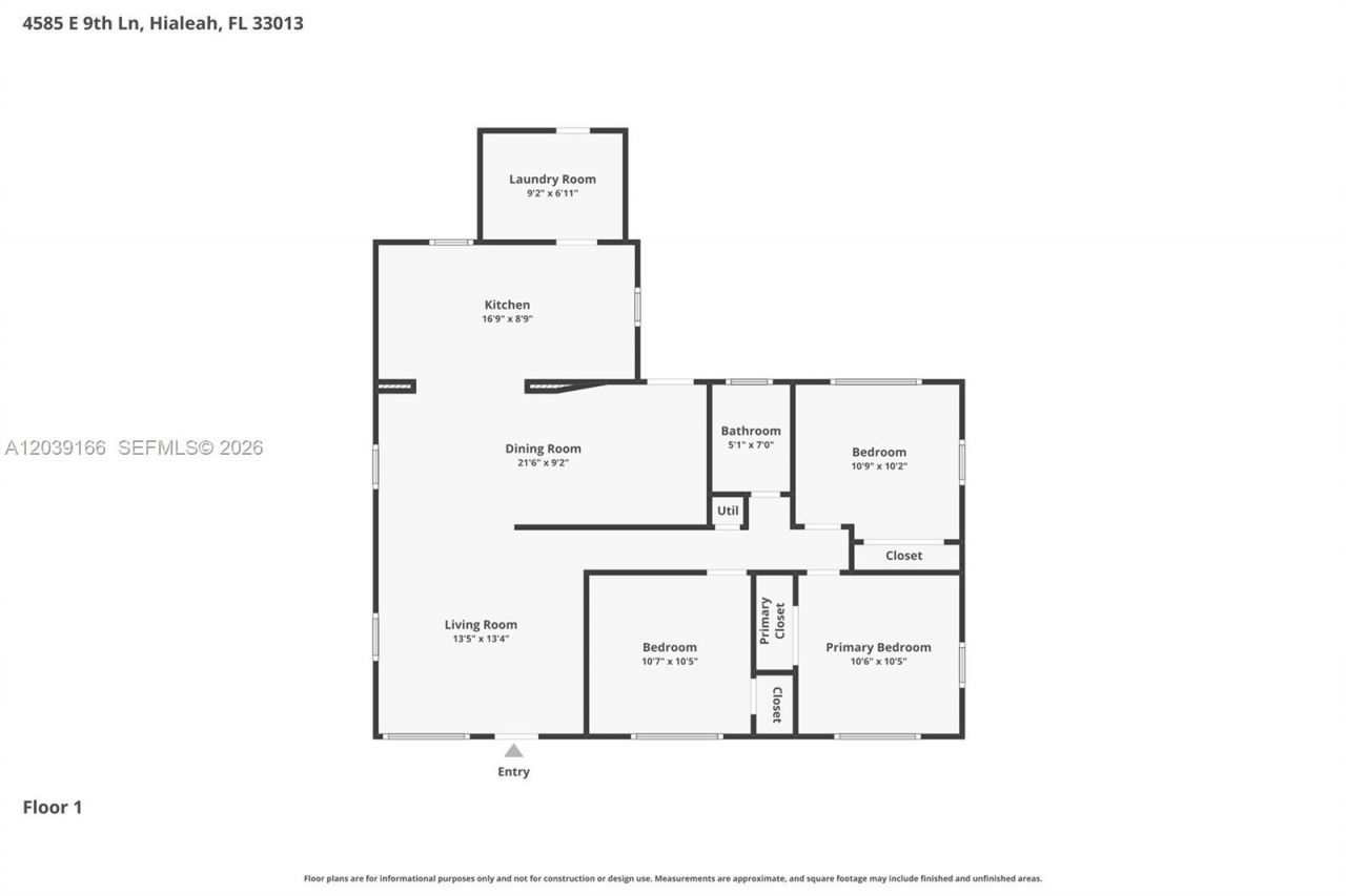4585 E 9th Ln , Hialeah, FL 33013 Photo