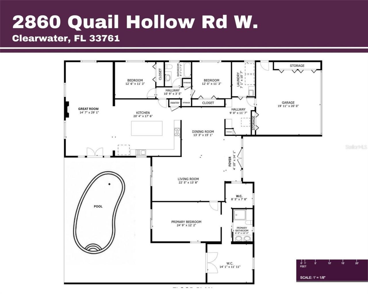 2860 Quail Hollow Road W, Clearwater, FL 33761 Photo