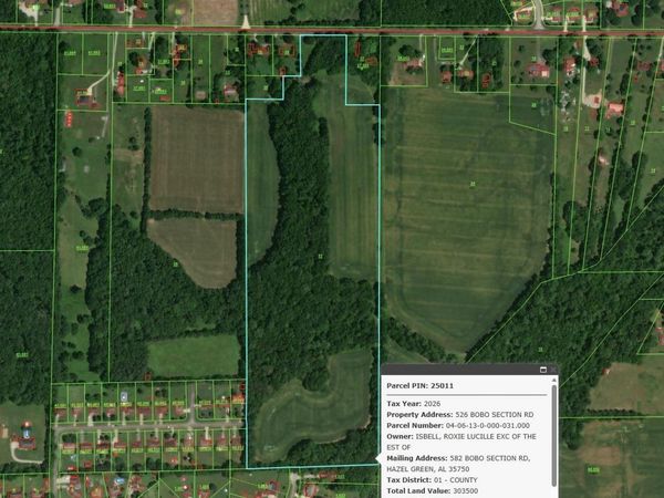 526 Bobo Section Road, Hazel Green, AL 35750