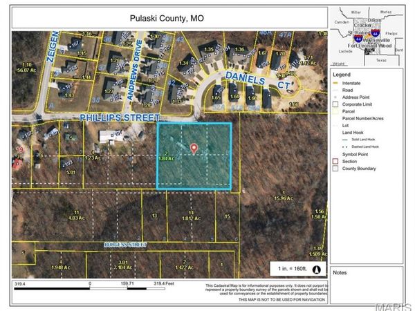 0 Phillips Street , St Robert, MO 65584