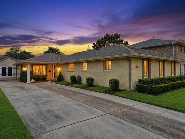 1128 BEVERLY GARDEN Drive , Metairie, LA 70002