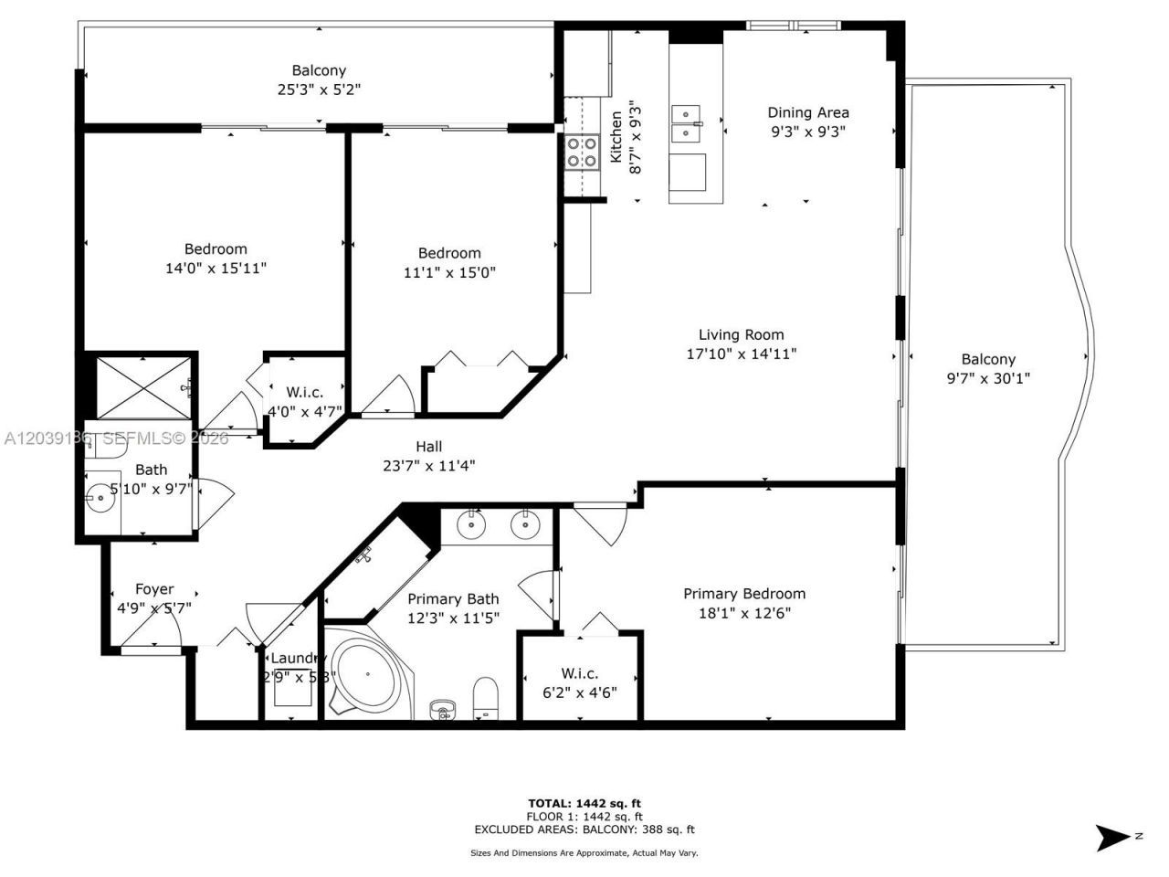 17555 Atlantic Blvd , Unit 708, Sunny Isles Beach, FL 33160 Photo