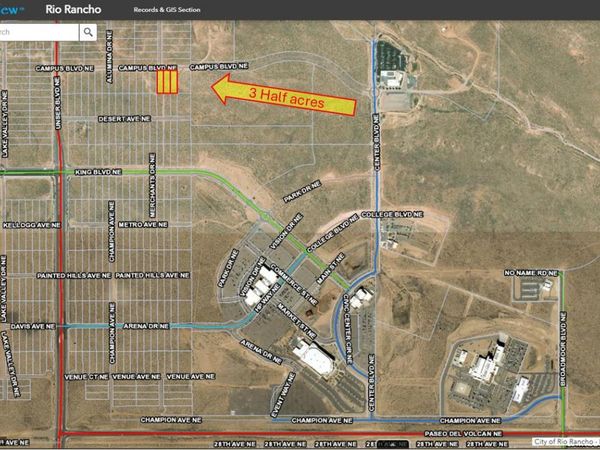 2200-2208 Campus (3 lot package) Boulevard NE, Rio Rancho, NM 87144