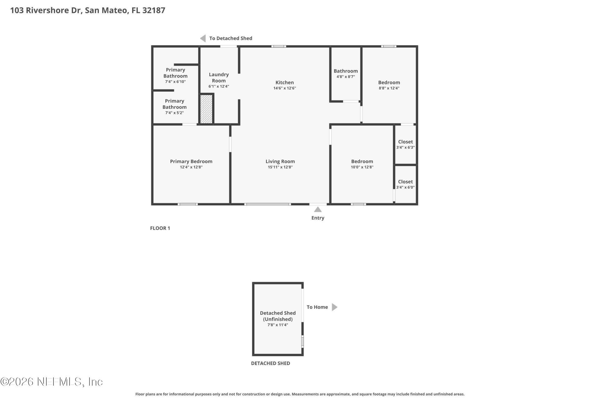 103 Rivershore Drive, San Mateo, FL 32187 Photo