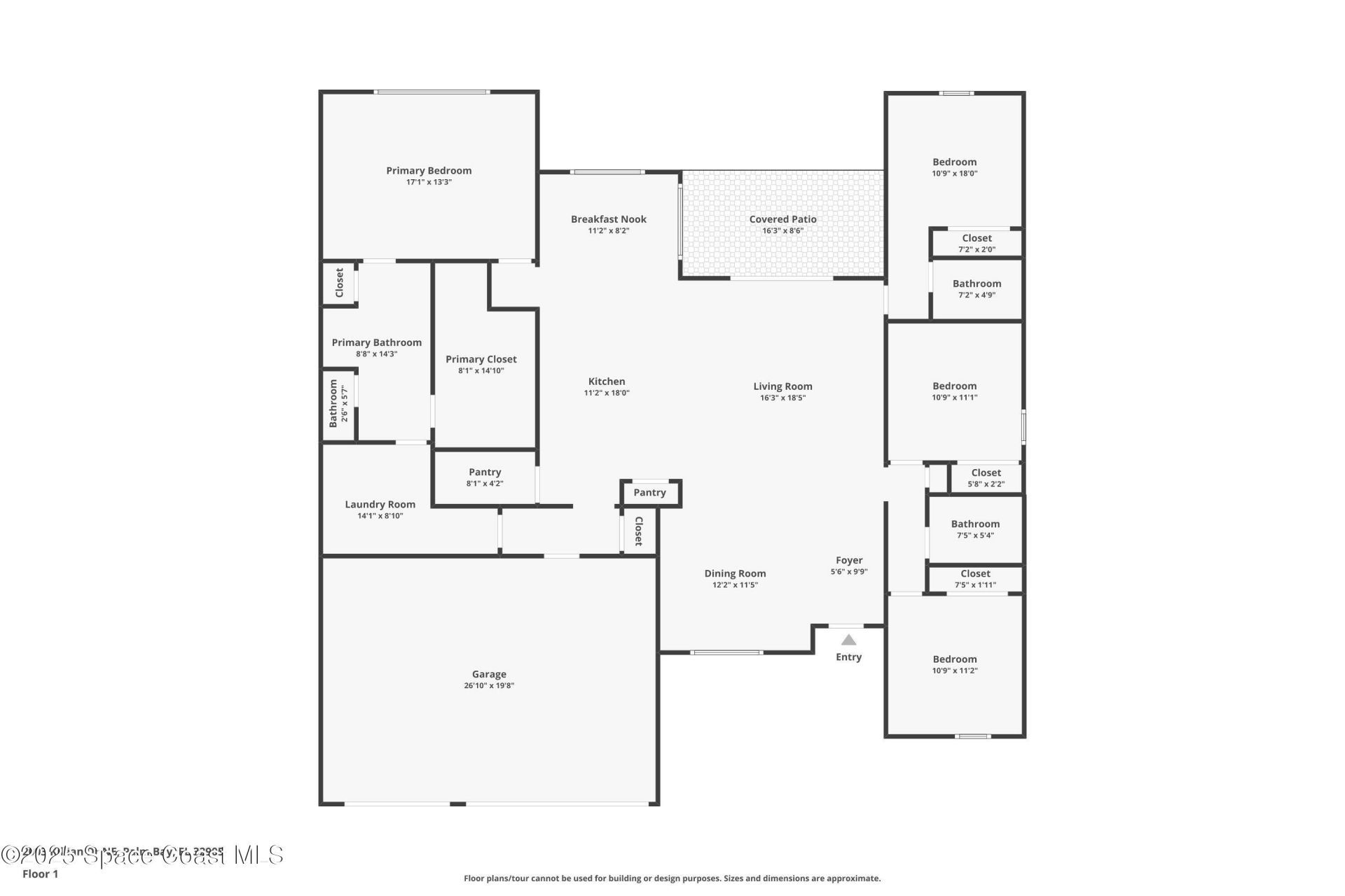 2003 Killian Drive NE , Palm Bay, FL 32905 Photo
