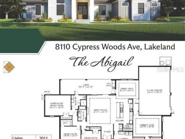 8110 CYPRESS WOODS AVENUE, LAKELAND, FL 33809