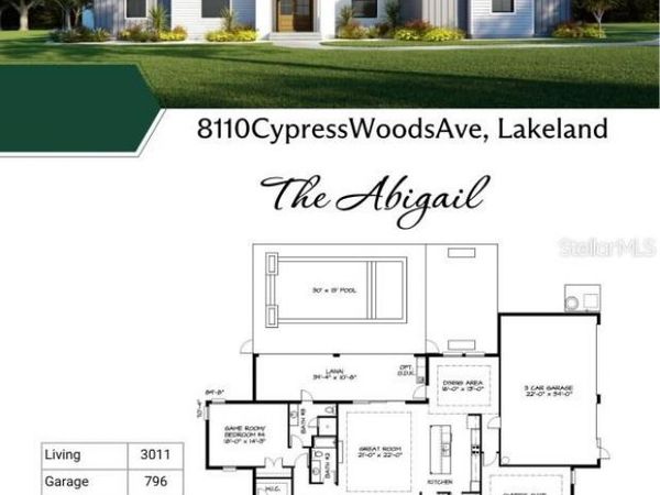8110 CYPRESS WOODS AVENUE, LAKELAND, FL 33809