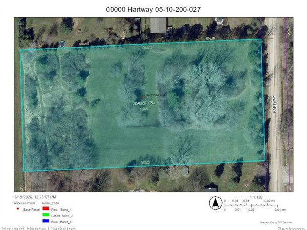 00000 Hartway Road, Ray Twp, MI 48096