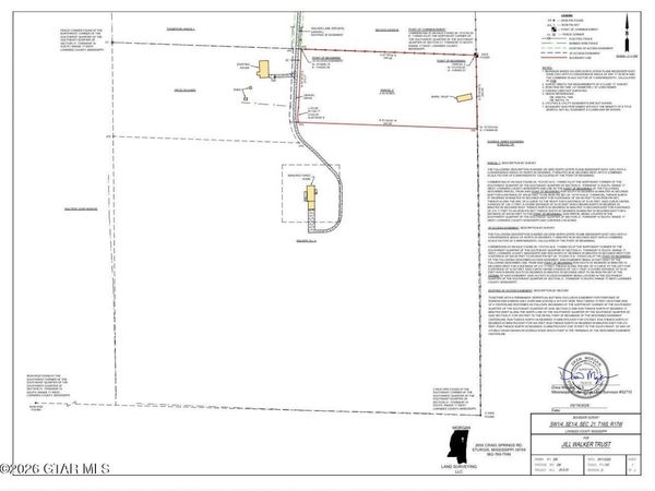 Tract #2 Walker Lane, Caledonia, MS 39740