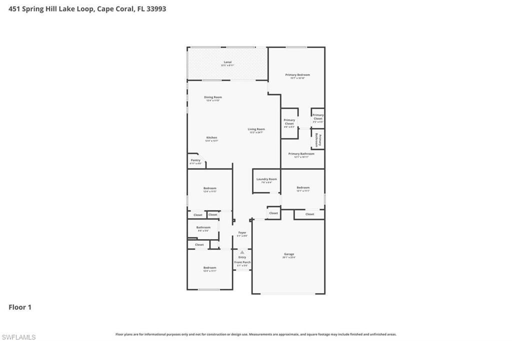 451 Spring Hill Lake Loop, Cape Coral, FL 33993 Photo