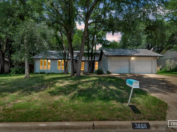 3808 Oak Creek DR, Austin, TX 78727