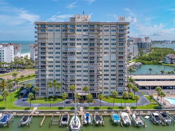 1621 GULF BOULEVARD , Unit 706, CLEARWATER BEACH, FL 33767