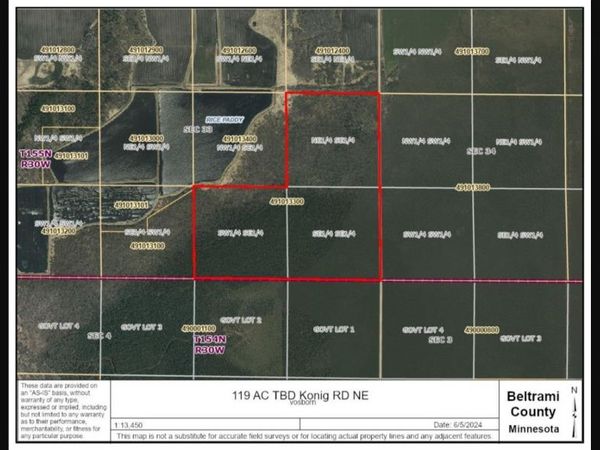TBD Konig Road NE, Waskish, MN 56685