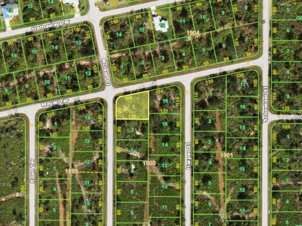 12443 MAYER TERRACE , PORT CHARLOTTE, FL 33981