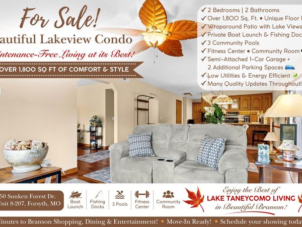150 Sunken Forest Drive, Unit 8-207, Forsyth, MO 65653