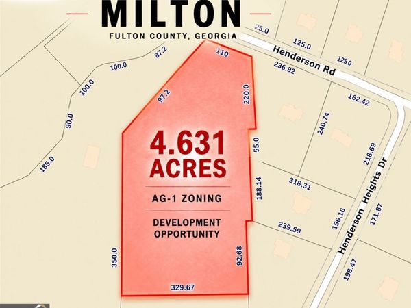 16160 Henderson Road, Milton, GA 30004