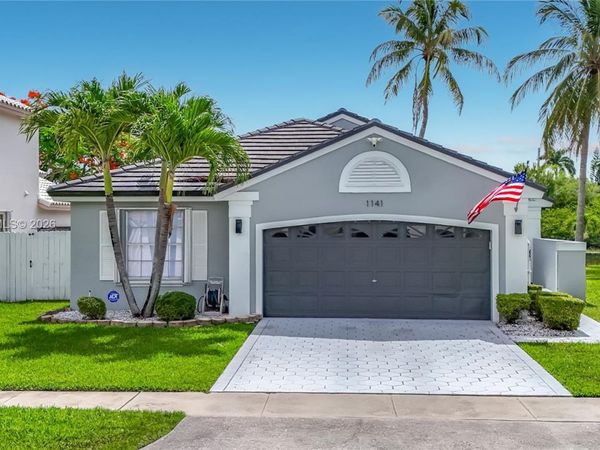 1141 NW 173rd Ave , Pembroke Pines, FL 33029