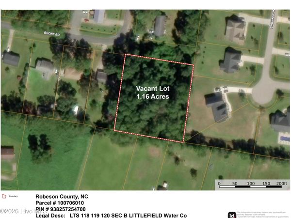 Lot 118 Boone Road , Lumberton, NC 28360