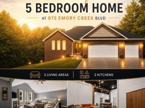 875 Emory Creek Boulevard , Branson, MO 65616