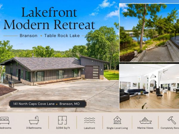 141 North Caps Cove Lane , Branson, MO 65616