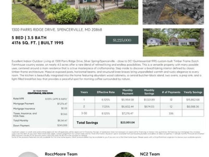 1300 Parrs Ridge Drive, Spencerville, MD 20868 Main Photo