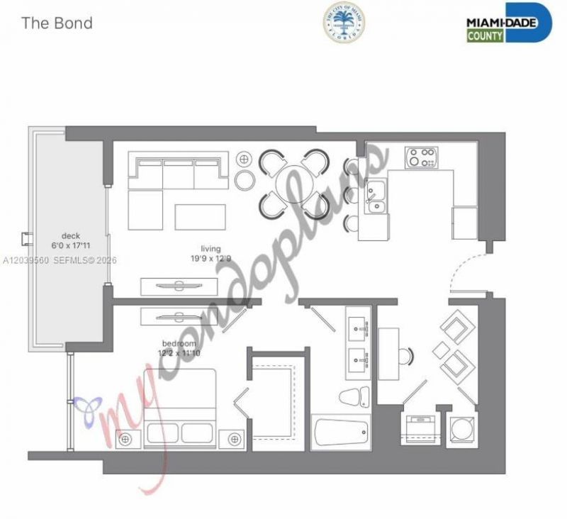 1080 Brickell Ave, Unit 4103, Miami, FL 33131 Photo